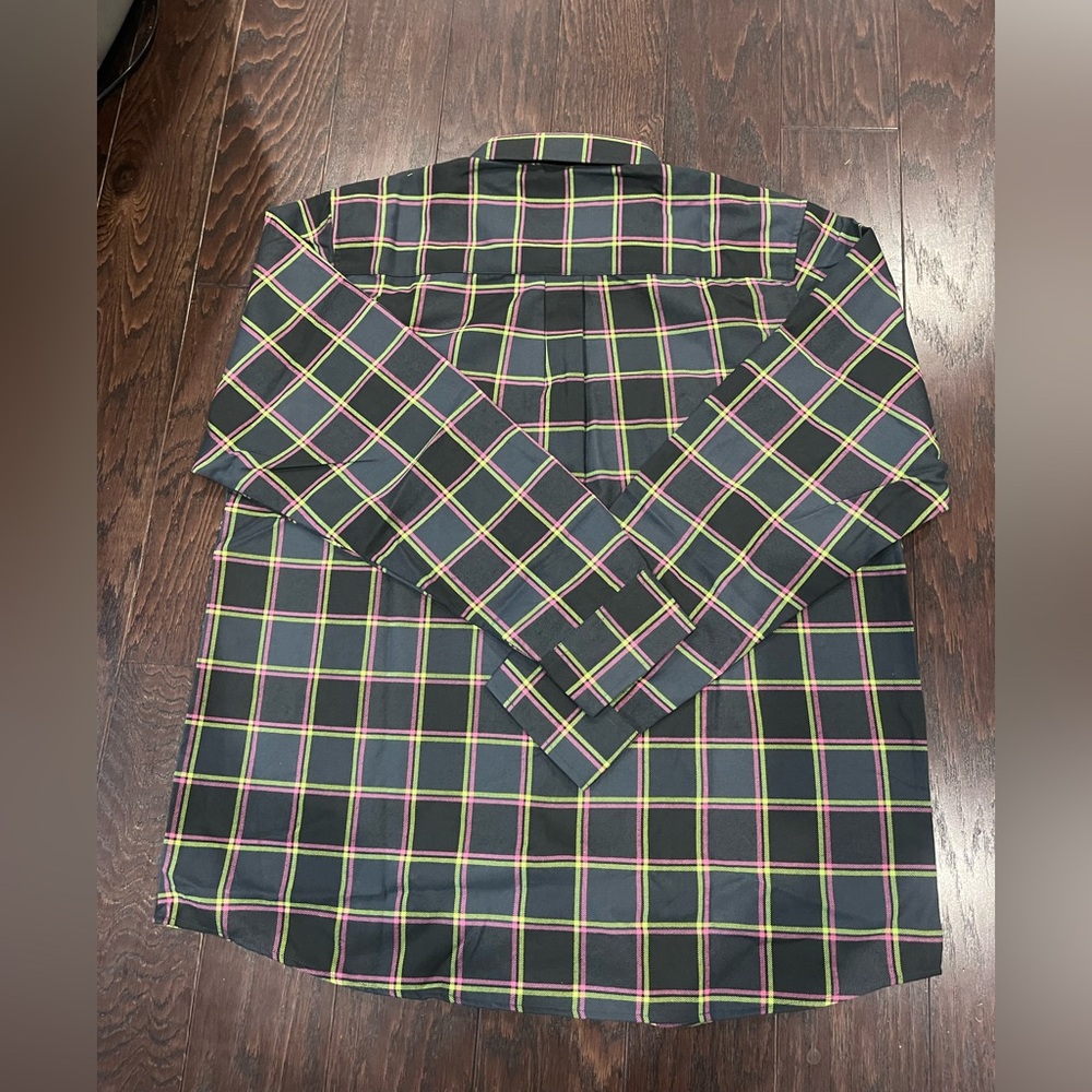 Dixxon Flannel x Punk Rock Museum Men Size 2XL Collab Plaid Button Shirt NEW - Picture 5 of 11